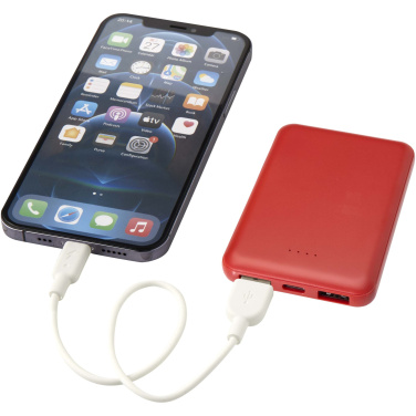 Logotrade promotional product picture of: Asama 5000 mAh Type-C recycled plastic power bank